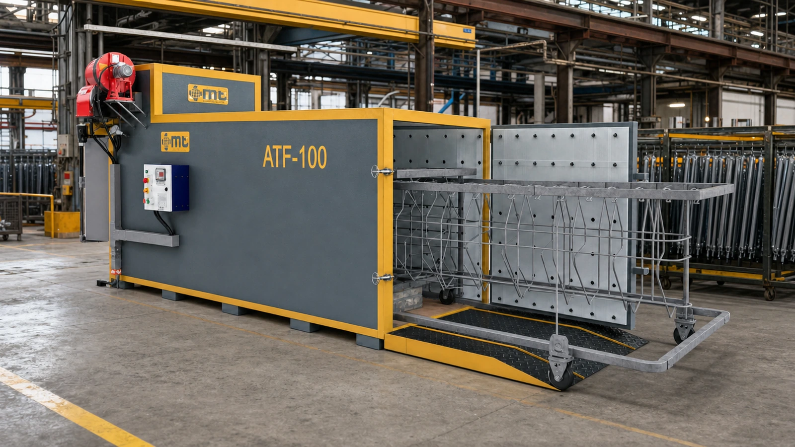 ATF-100 teknik tesis genel görünümü