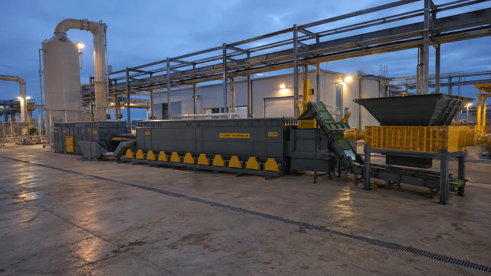 YF-3000P mavi saatte tesis kurulumu