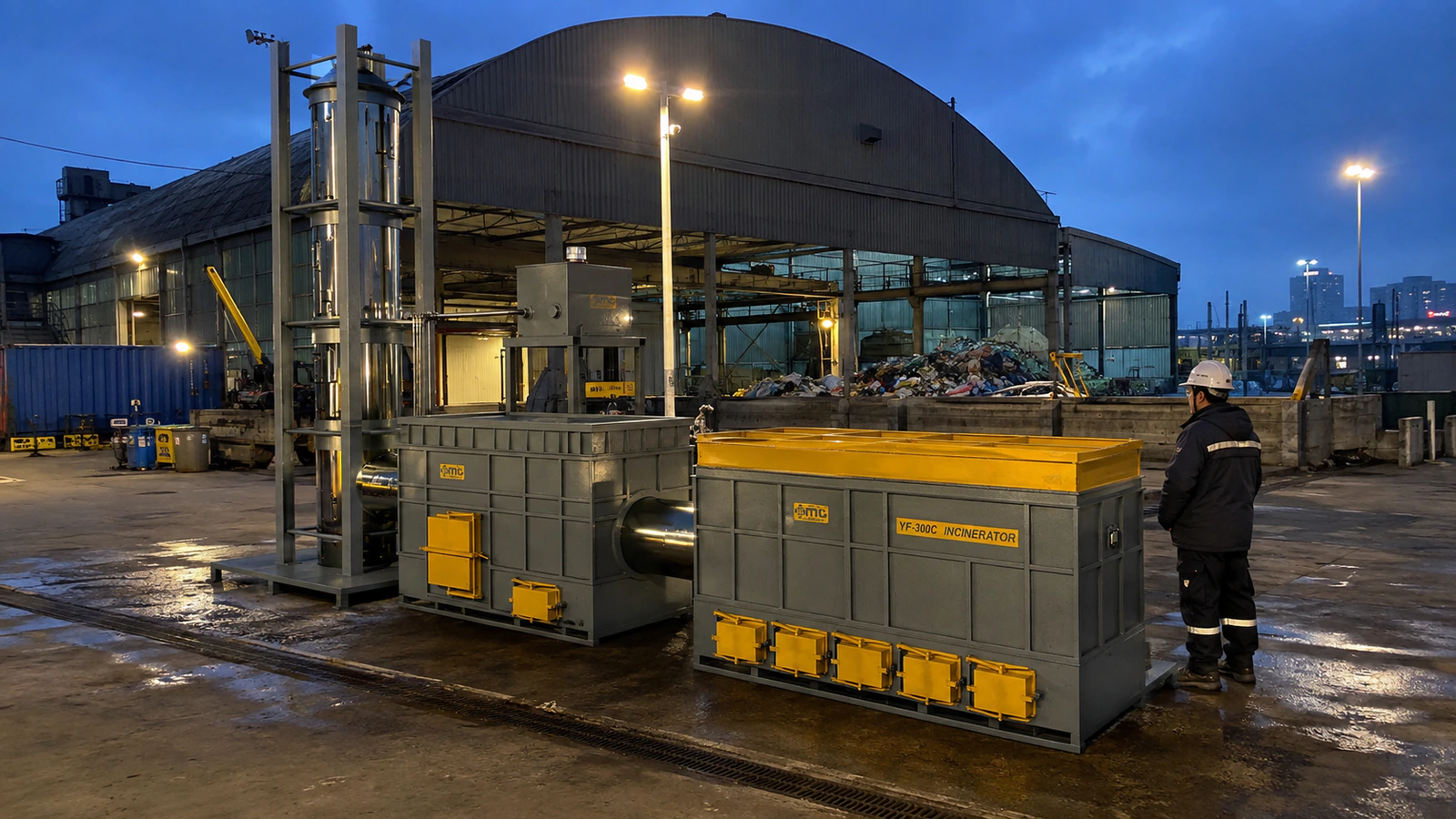 YF-300C mavi saatte tesis kurulumu