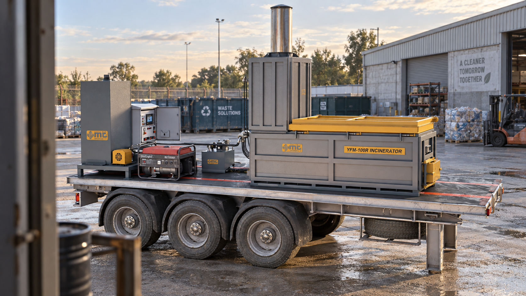 YFM-100R ön üç çeyrek görünümü